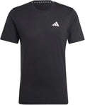 New NWT Adidas Men's Essentials AeroReady Training T-Shirt - Black - FREE SHIP