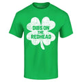 Dibs on the Redhead St. Patrick's Day T-shirt Irish St. Patty Shirt