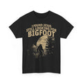 I Found Jesus Still Looking Bigfoot Vintage Christian Faith Gift Unisex T-Shirt