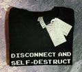 Disconnect & Self-Destruct | APC / Outsider Insp. | Adult T-Shirt, Heather Black