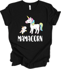 Mamacorn Unicorn T-Shirt, Mama Unicorn Shirt, Mom Unicorn Tee, Cute Mom Life Shi