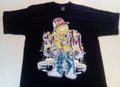 Vintage Bart Simpson Gangster Y2K era  CH Gold Series T-Shirt Large Shirt New!