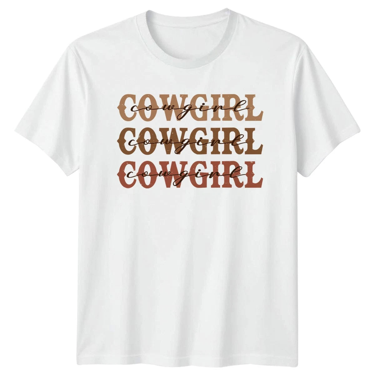 Cowgirl Cowgirl Cowgirl Womens T-Shirt Boho Western Western Birthday