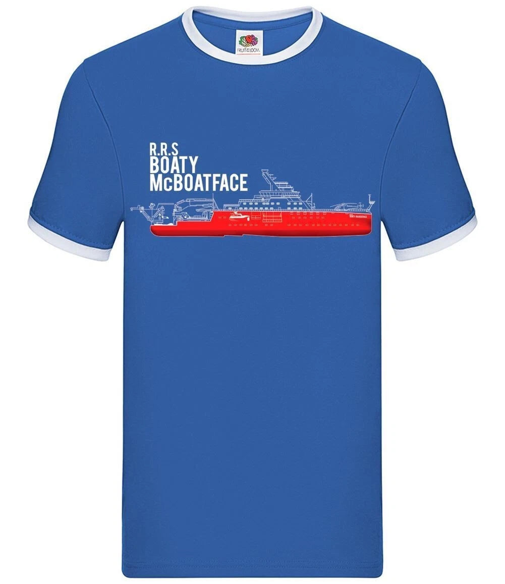 Rrs Boaty Mcboatface - Men Contrast - Funny Internet Meme Boat