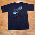 NWT Beverly Hills Polo Club Logo Blue t-shirt Size 2XL Vtg Y2K