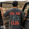 Custom Girl Dad Club Comfort Colors Shirt, Girl Dad Shirt, Father's Day Gift