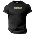 Bootcamp T Shirt Gym Clothing Bodybuilding Training Workout Exercise Boxing Top