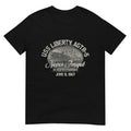 Vintage Men USS Liberty 1967 Military Distressed T-Shirt