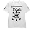 Adidas Originals "New Banner" T-Shirt White/Black Men's XL 2XL BNWT