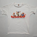 Vintage Niagara Falls Graphic T Shirt Mens White L Cotton Y2K