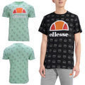 ELLESSE MIRU Mens T Shirts Crew Neck Short Sleeve Cotton Summer Holiday Tee NEW