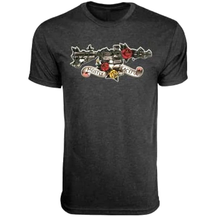 Black Rifle Coffee BRCC 'Mostly Peaceful' T-Shirt Mens Small Black New & sealed