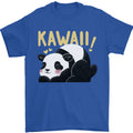 Kawaii Panda Bear Cute Mens T-Shirt 100% Cotton