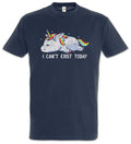 I Can't Exist Today T-Shirt Chiller Chilling Sloth Lazy Lazybones Sleeping Fun