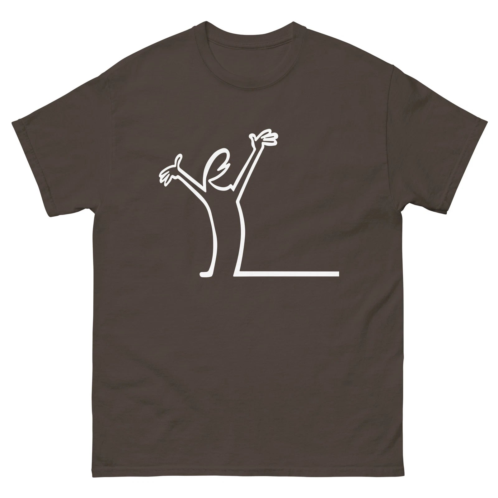La Linea Shirt La Linea Line Ligne Short-Sleeve Unisex T-Shirt