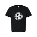 Unisex Soccer Coach T Shirt With Circular Soccer Ball Graphic And Sarcastic Quot