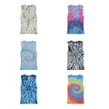 Colortone Multi Color Tie Dye Muscle Tank Top Sleeveless Shirt Adult All Sizes