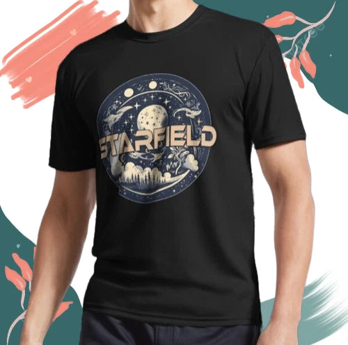 NEW! Starfield Logo Funny USA Size Unisex Hoodie & T-Shirt