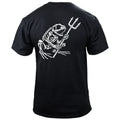Official US Navy Bone Frog LLTB Tri-Blend Shirt - Navy Special Forces Honor Tee
