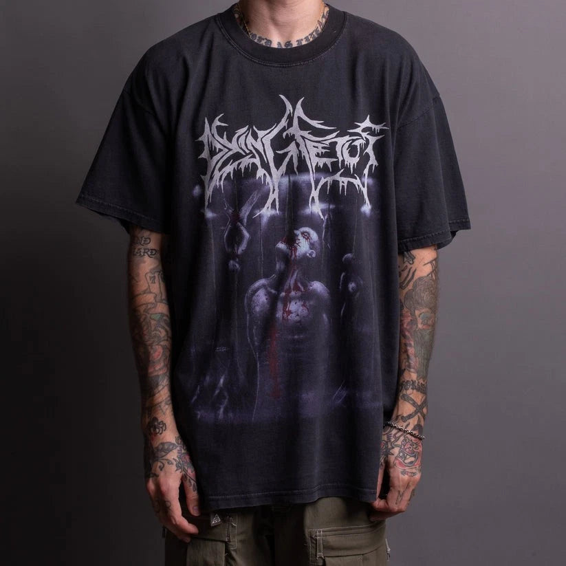 Vintage Dying Fetus Grotesque Impalement T-Shirt Reprint
