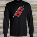 Carolina Hurricanes Long Sleeve T Shirt Warning Flag Hockey FCU02