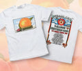 Allman Brothers EAT A PEACH 73 Summer Tour Tee T-shirtT tshirt