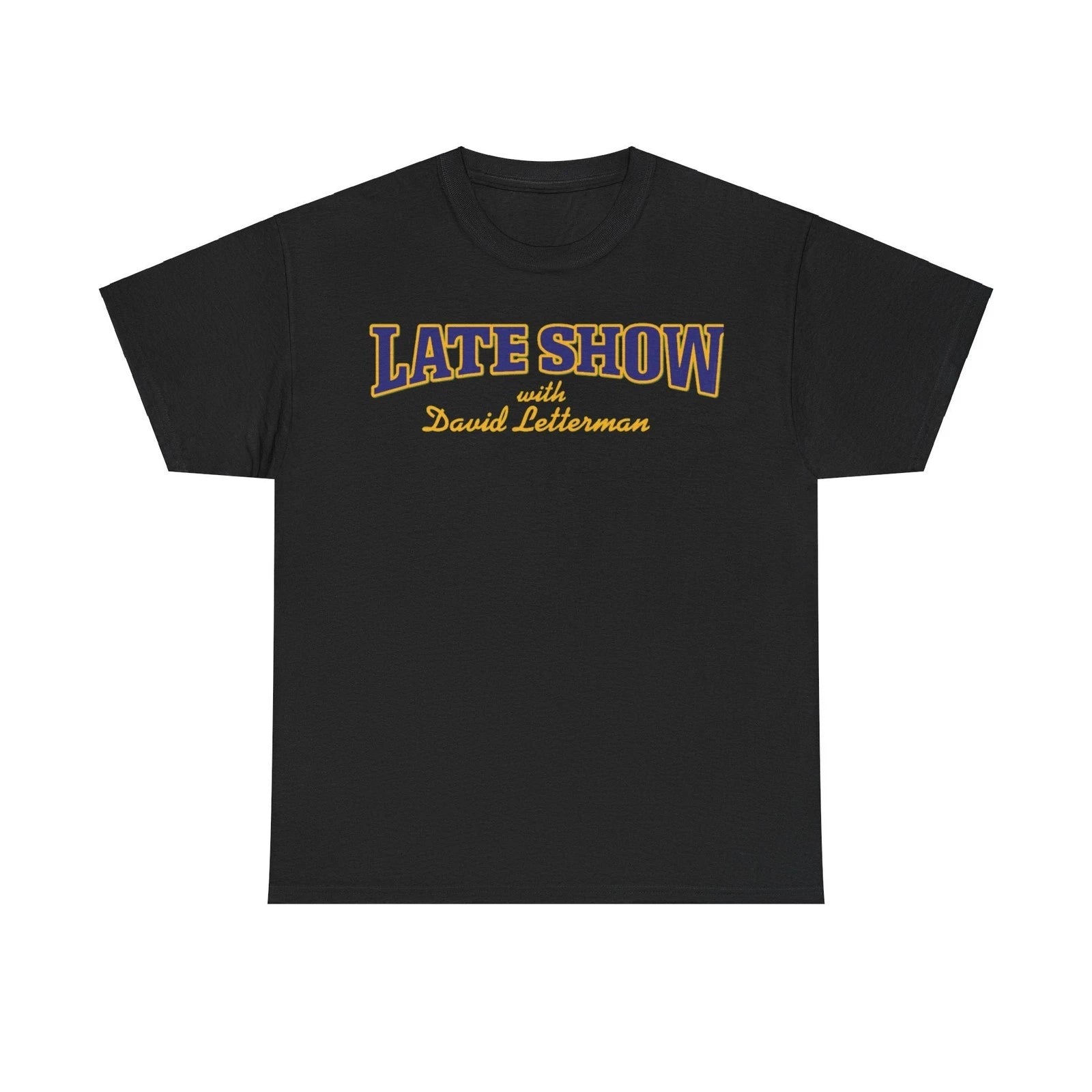 Late Show David Letterman TV Show Nostalgic T-shirt