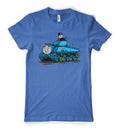 BNWT  Thomas Railway Engine Tank Train Mash Up Personalised Unisex Adult T Shirt