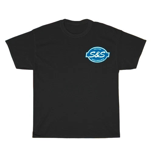 New S&S Cycle Proven Performance logo Unisex T-Shirt Funny Size S to 5XL