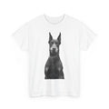 Stylish Doberman Graphic Tee, Dog Lover Shirt, Unisex Cotton T-shirt, Pet [...]