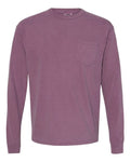 Comfort Colors 4410 Unisex Garment-Dyed Heavyweight Long Sleeve Pocket T-Shirt