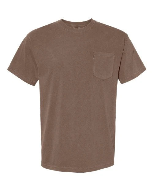 Comfort Colors 6030 Unisex Garment-Dyed Heavyweight Pocket T-Shirt