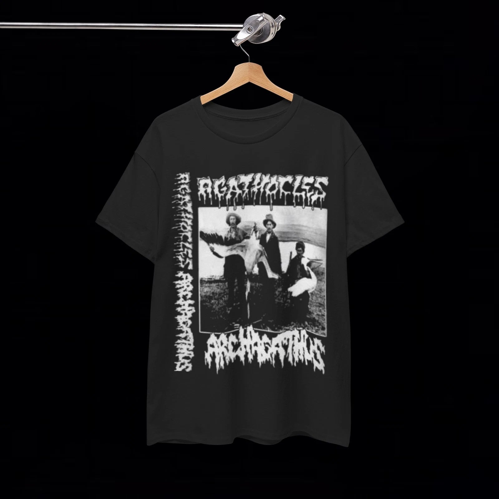 Agathocles Archagathus Split T Shirt Mince Core Grind Crust Band Merch Vintage