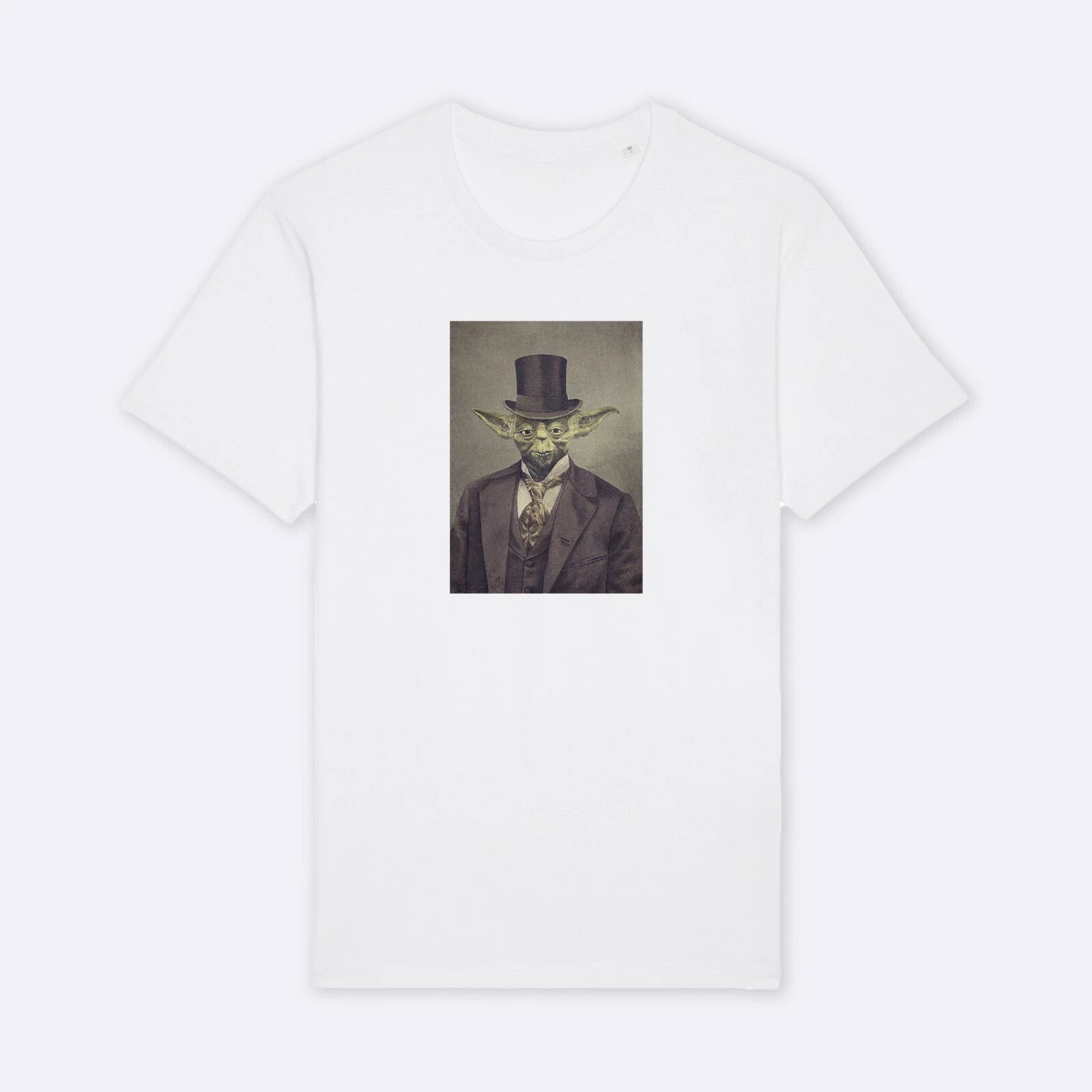 Men's Short Sleeve T-Shirt White, SIR YODA