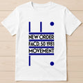 New Order Futurismo Trentino Movement Music Gift Tee T Shirt 8043