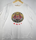 Y2K Bali Graphic T Shirt Men's XL Tourist Dragon Mask 100% Cotton