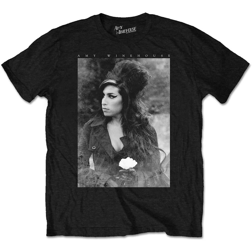 Amy Winehouse Flower Portrait Official Merchandise T-Shirt m/l/2XL NEU