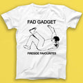 Fad Gadget Fireside Favourites New Wave Punk Music Gift Tee Tshirt T2077