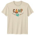 Camp Life Womens T-Shirt Boho Glamping Outdoors Adventure