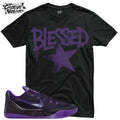 Shirt To Match 9 Purple Dynasty Unisex Tee Sneaker Shirt Blessed Shirt