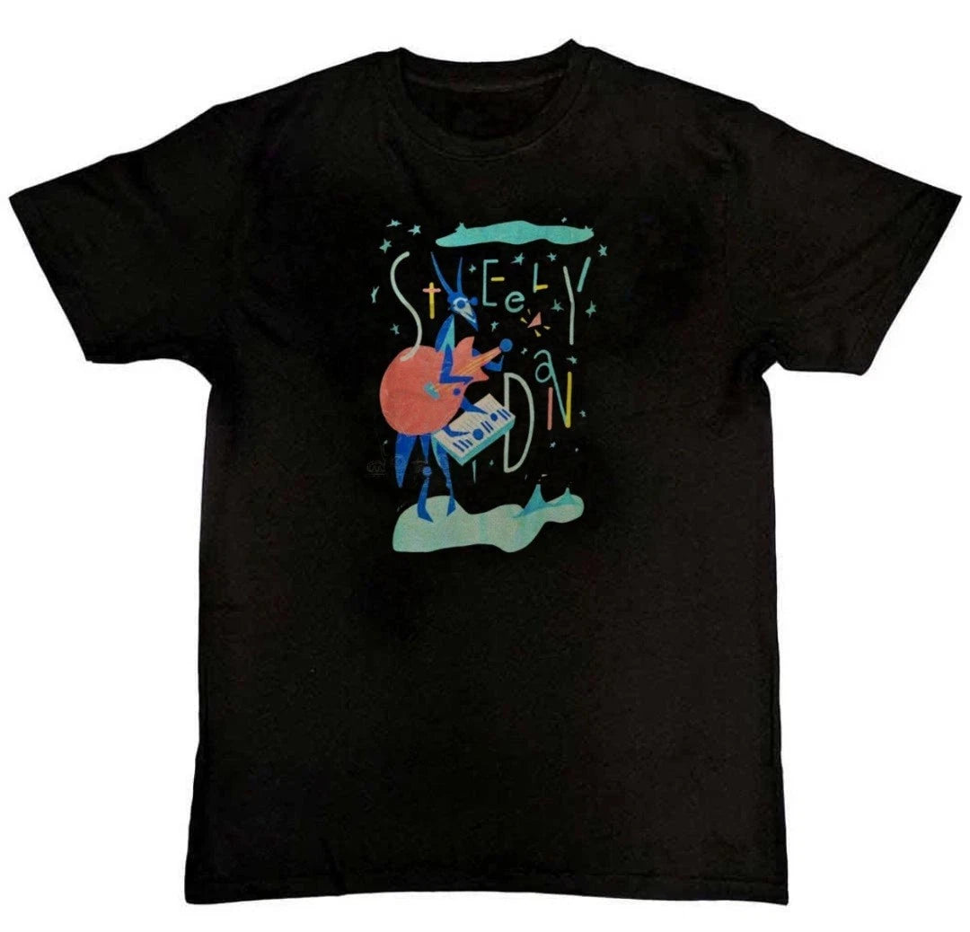 Vintage 1994 Steely Dan Us Graphic Print Unisex Mens T-Shirt S M L XL 2 3 4 XL