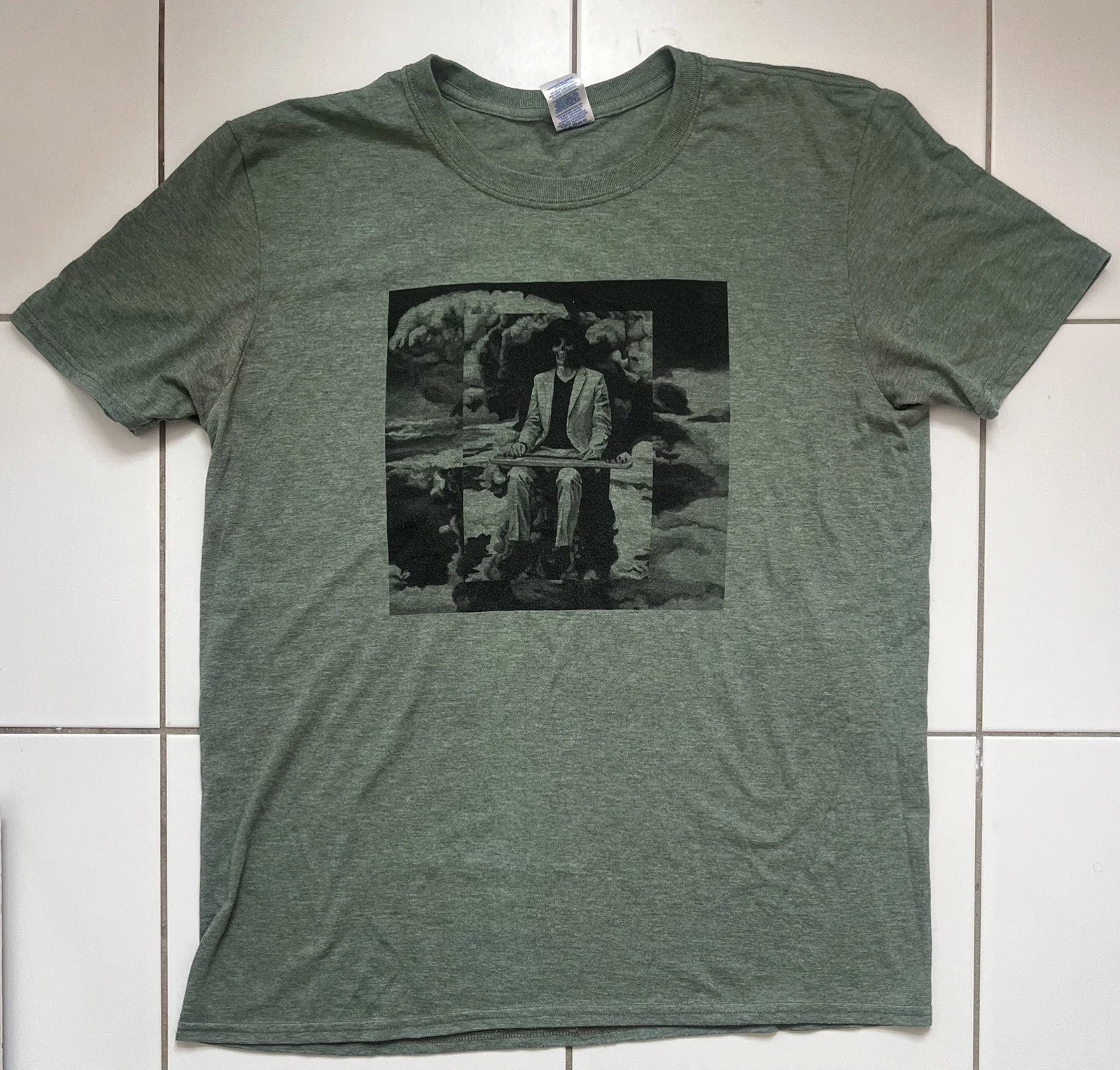 Shintaro Sakamoto, “Let’s Dance Raw” Mesh Key Records T Shirt, Large. Official