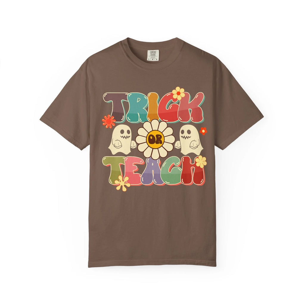 Retro Halloween Teacher Tee, Unisex Shirt, Fall Fashion, Party Gift