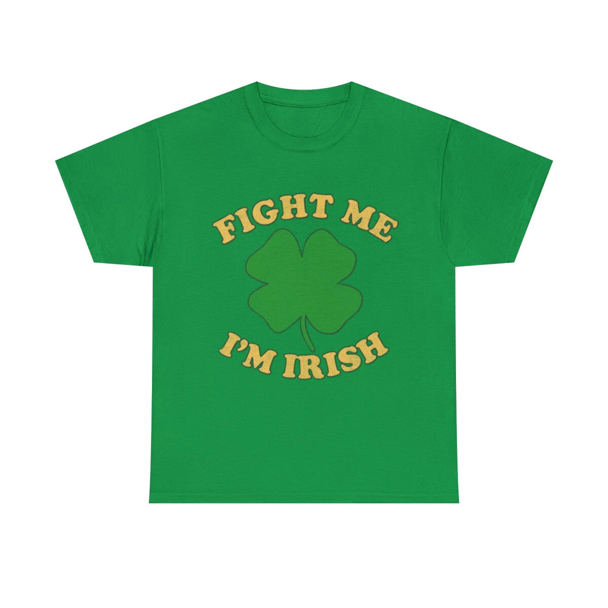 Fight Me I'm Irish Retro Graphic Tee Shirt