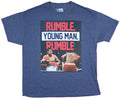 Muhammad Ali Adult New T-Shirt  - Rumble Young Man Rumble Boxing Photo