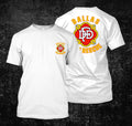 Dallas fire rescue -  Custom Men's Back and front T-Shirt Tee
