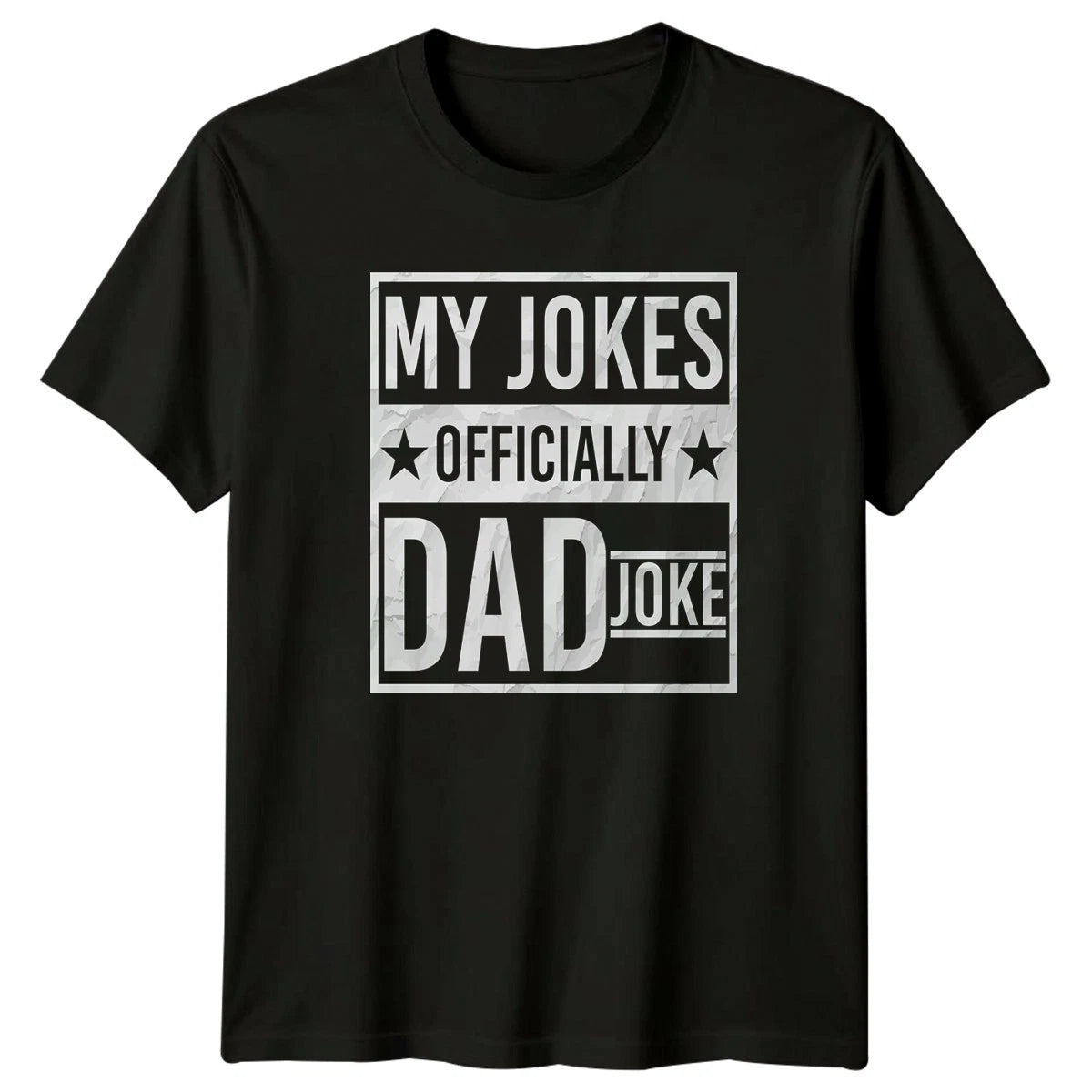 My Jokes Officially Mens T-Shirt Dad Joke Fathers Day Gift For Him
