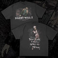 Silent Hill Cotton Graphic T Shirt Black Horror Game Streetwear Unisex gothic