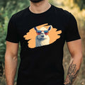 Mens Funny Llama Motif Cotton T-Shirt Size XS to 5XL