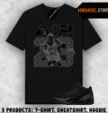 Tee Shirt Matching AJ 3 Black Cat 2025 Match Sneaker Vintage Air MJ 23 T-Shirt